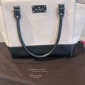 Kate Spade Black and White Women's Bag
